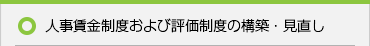 人事賃金制度および評価制度の構築・見直し